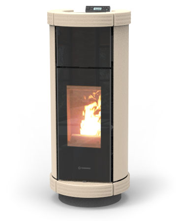 Пеллетный камин THERMOROSSI DORICA SUPREME METALCOLOR IDRA 24_0 Пеллетный камин THERMOROSSI DORICA SUPREME METALCOLOR IDRA 24_0