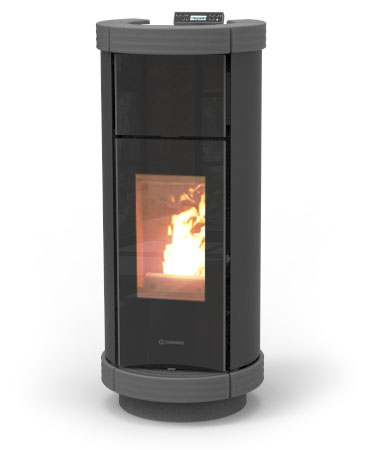 Пеллетный камин THERMOROSSI DORICA SUPREME METALCOLOR IDRA 24_1 Пеллетный камин THERMOROSSI DORICA SUPREME METALCOLOR IDRA 24_1