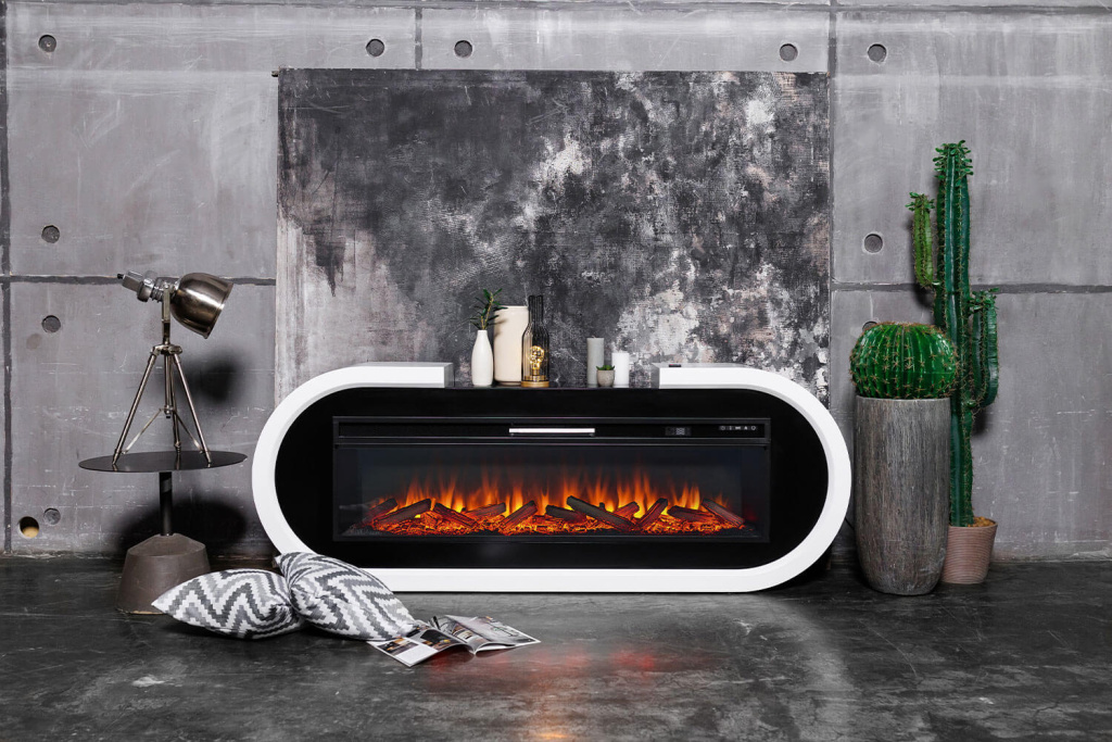 Портал Royal Flame Soho - Белый с черным