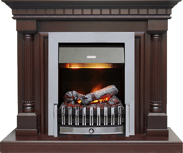 Dimplex Dallas очаг Danville Chrome FB2 темный дуб_0 Dimplex Dallas очаг Danville Chrome FB2 темный дуб_0
