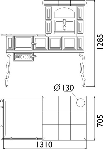 Большая плита(варочная печь)_1